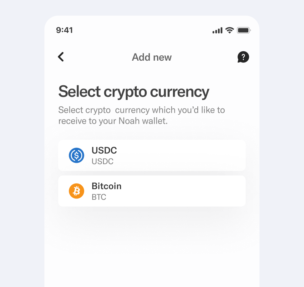 Stablecoin on-ramp flow